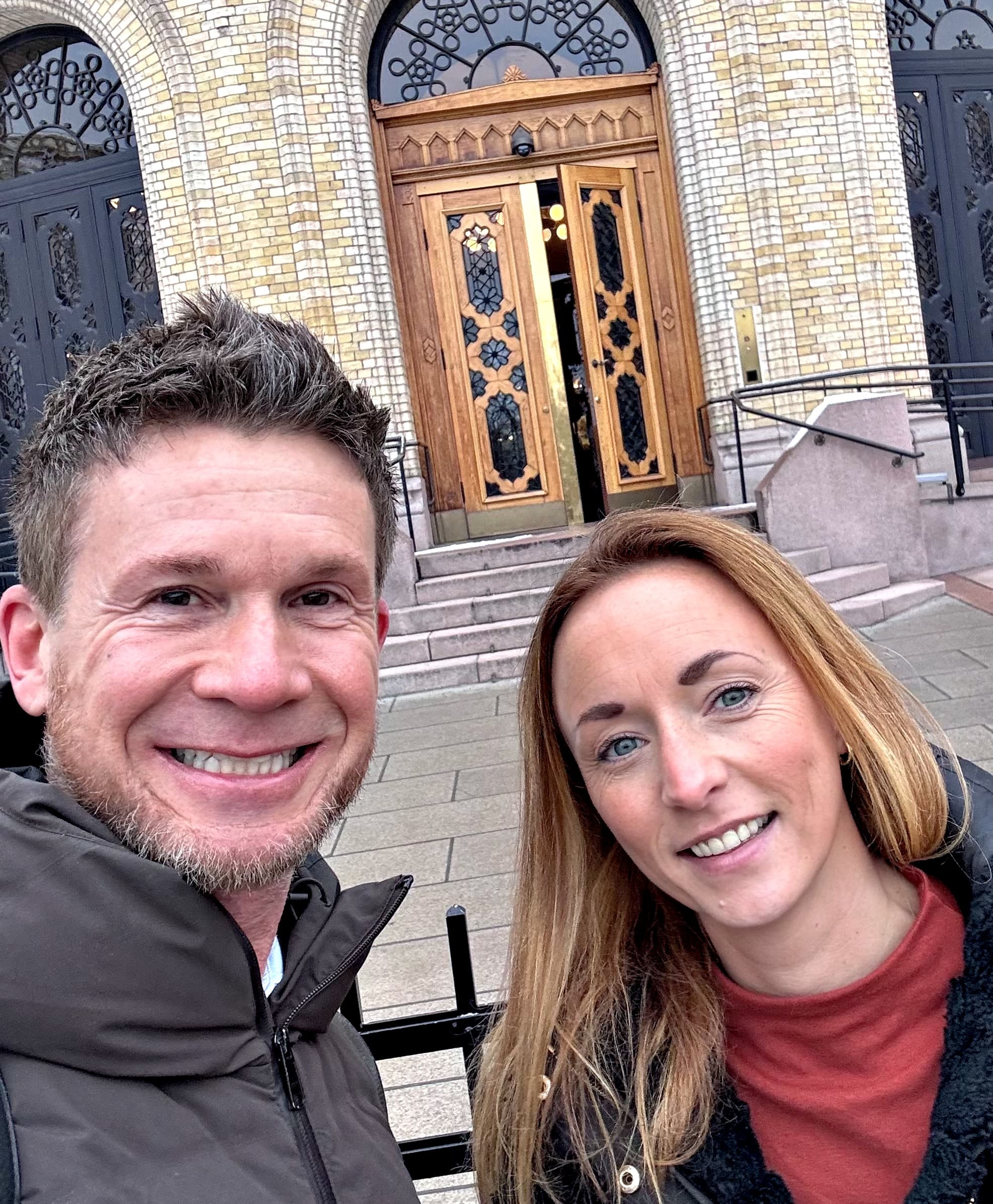 André Mundal og Liv Oftedal Rossow